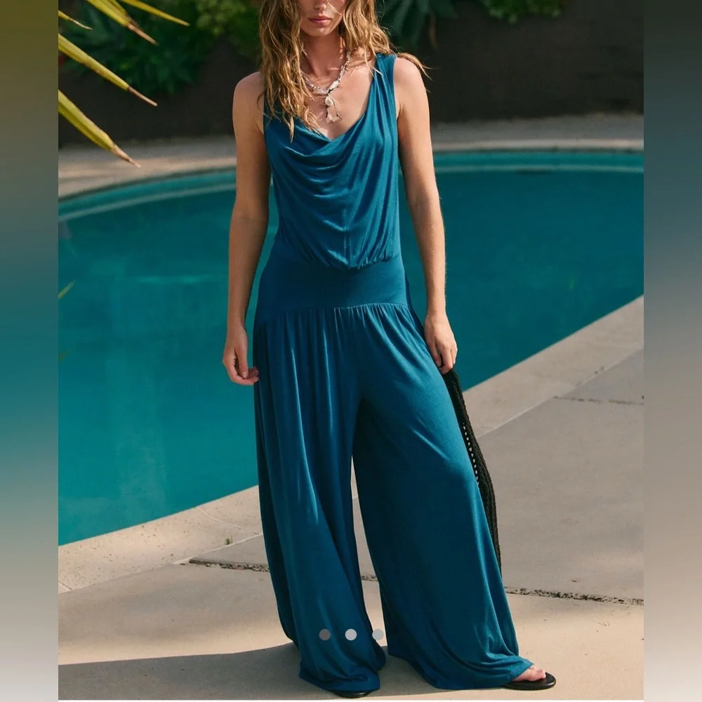 Free People Royale One Piece Sz M - Picture 1 of 5